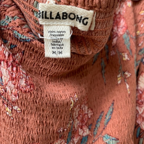 Floral off the shoulder Billabong dress - Picture 6 of 6